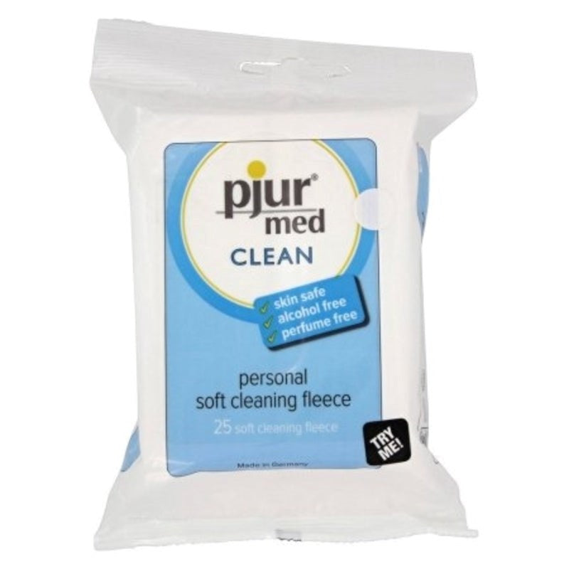 Pjur Med Clean Fleece Pack of 25 - - Adult Toy Cleaner