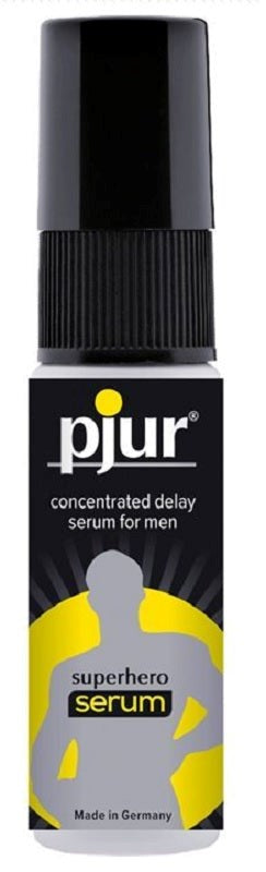 Pjur Superhero Serum Desensitizing Formula for Extended Performance - - Delay and Excite Sprays