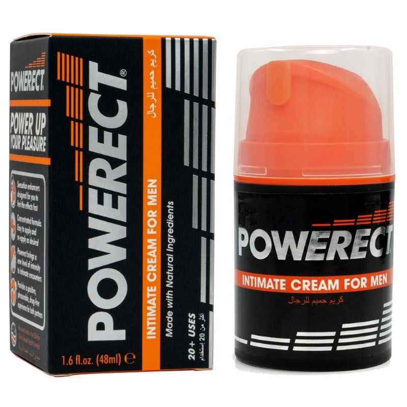 Powerect Intimate Pleasure Cream - Boost Confidence, Enhance Sensuality - - Delay and Excite Sprays