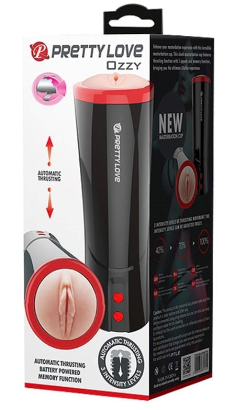 Pretty Love Ozzy Automatic Sexy Talk Stroker - - Masturbators and Strokers