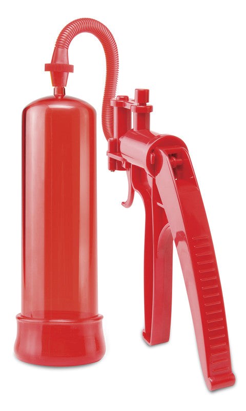 Pump Worx Deluxe Fire Penis Enlargement Pump - - Pumps, Extenders and Sleeves