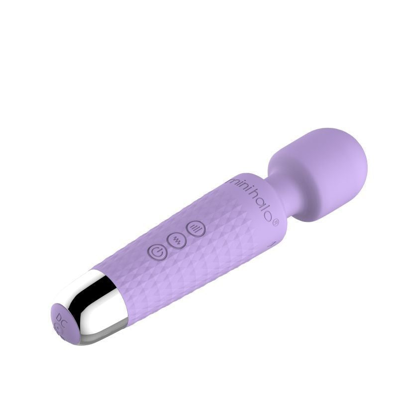 Shibari Mini Halo Wireless 20X Body Wand Massager Flexible Neck Vibrator - - Body Wands