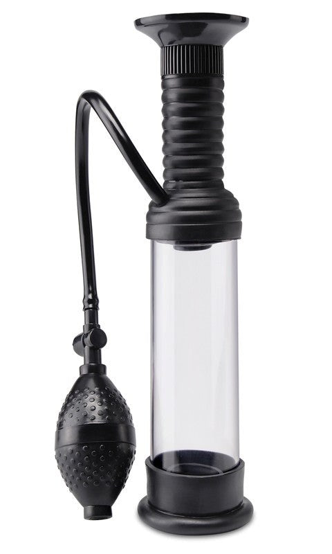 Pump Worx Vibrating Waterproof Suction Cup Penis Pump - - Pumps, Extenders and Sleeves