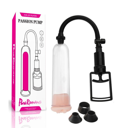 Pure Romance Passion Penis Pump - - Pumps, Extenders and Sleeves