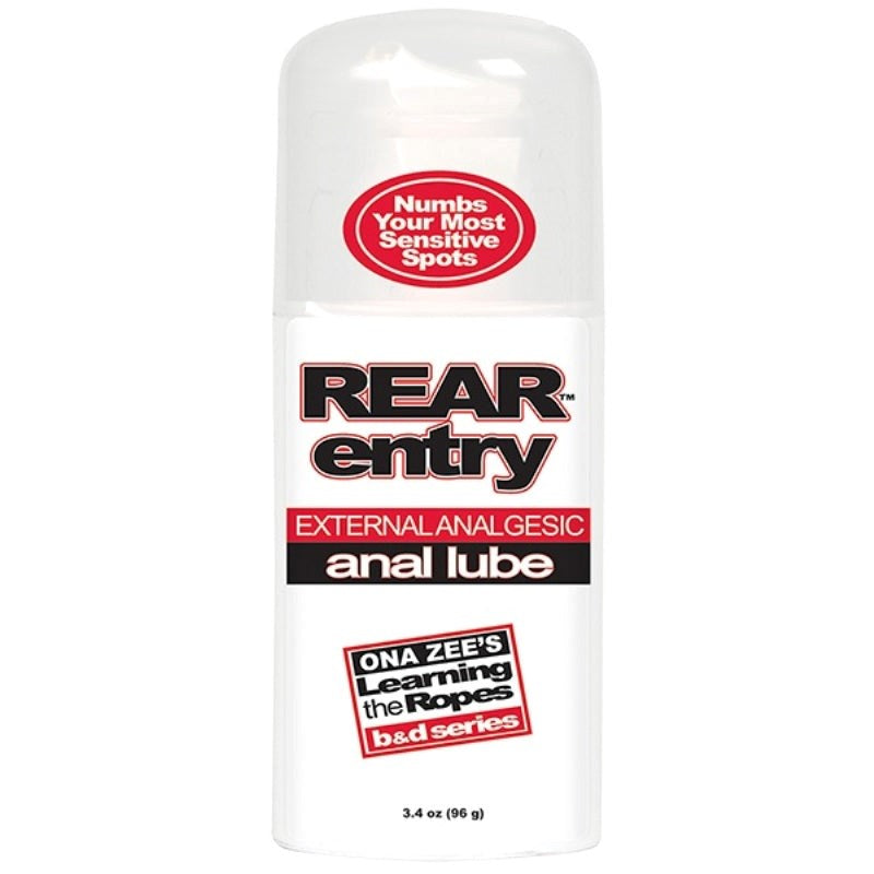 Rear Entry Anal Glide Reliable CRing Gear - - Anal Lubes