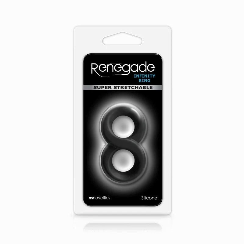 Renegade Infinity Silicone Cock Ring - - Ball and Cock Toys