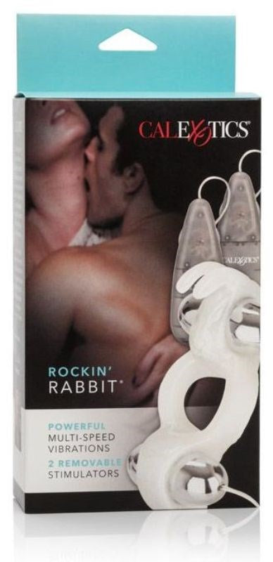 CalExotics Rockin' Rabbit Dual Vibrating Cock Ring - - Cock Rings
