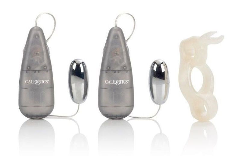 CalExotics Rockin' Rabbit Dual Vibrating Cock Ring - - Cock Rings