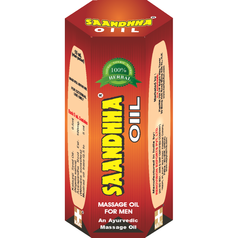 Saandhha Oil Enhance Your Size - - Massage Oils and Lubricants