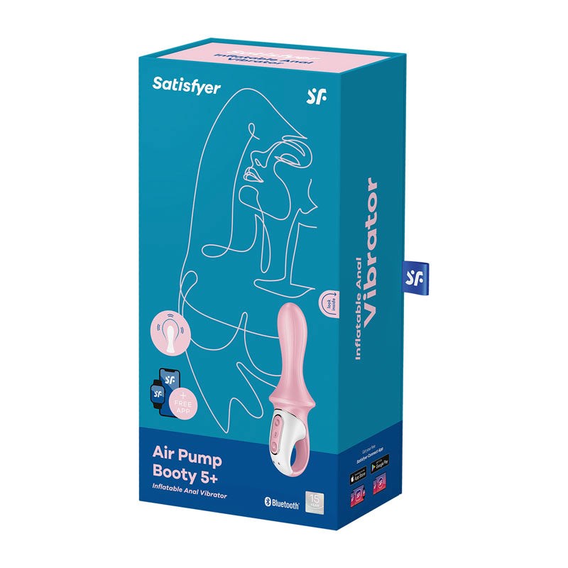 Satisfyer Air Pump Booty 5 Build Better Boners - - Anal Vibrators
