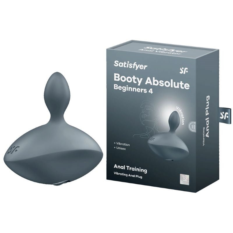 Satisfyer Booty Absolute Beginners 4 Vibrating Butt Plug - - Anal Vibrators