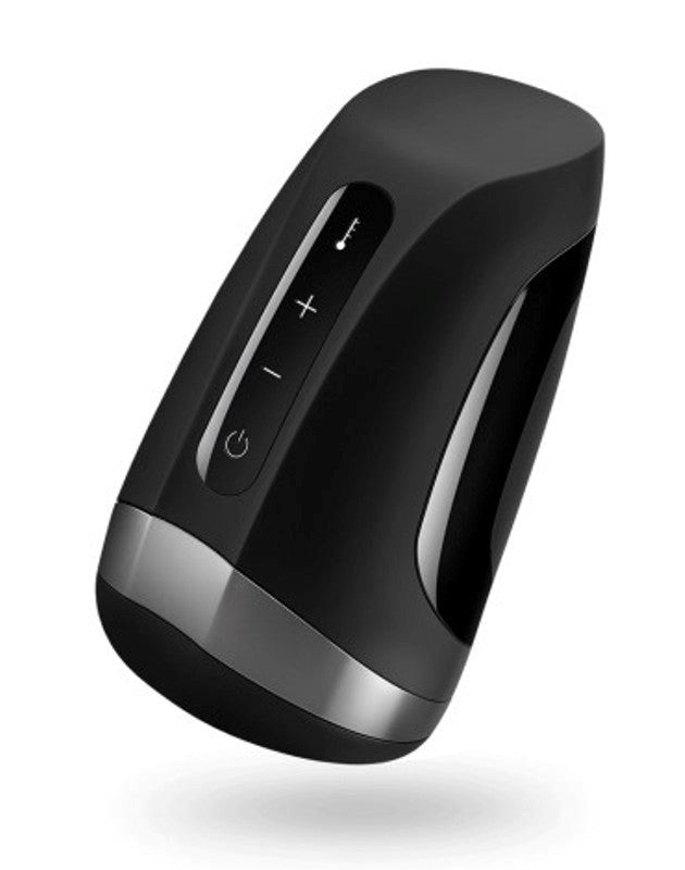 Satisfyer Men Heat Vibration Male Masturbator - - Masturbators and Strokers