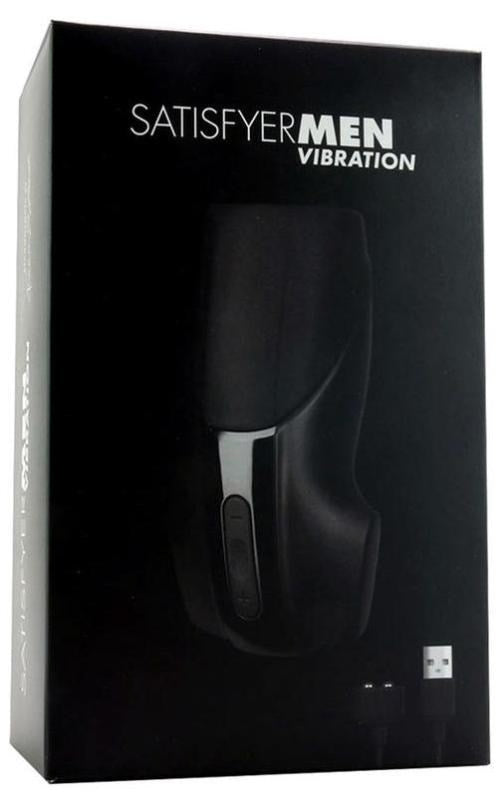 Satisfyer Men Vibration Top Cock Fittings - - Masturbators and Strokers
