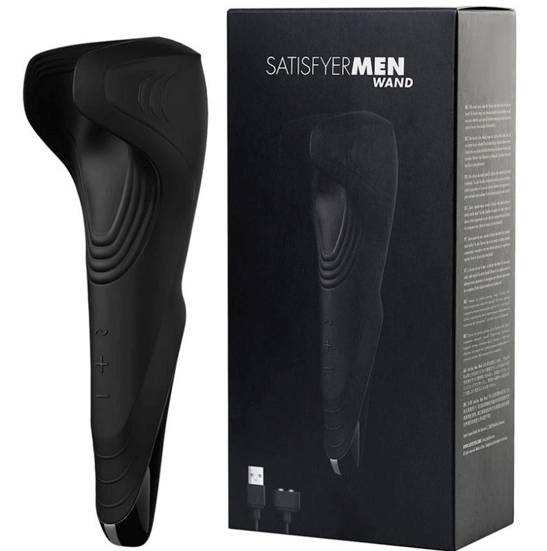 Satisfyer Men Wand 50 Functions Waterproof Masturbator - - Masturbators and Strokers