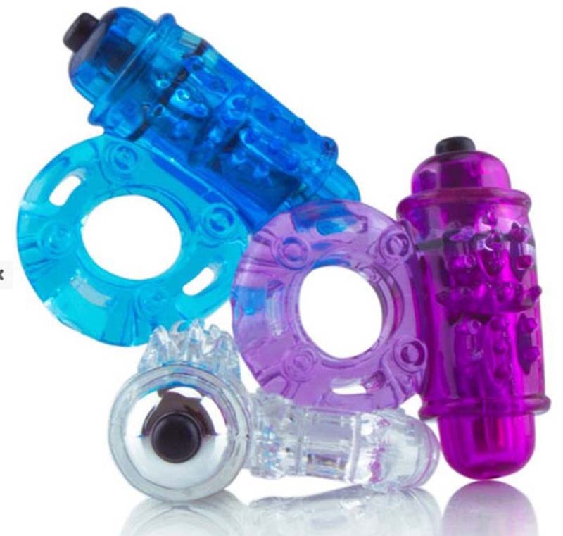 ScreamingO The O Wow Vibrating Cock Ring - Blue - Cock Rings
