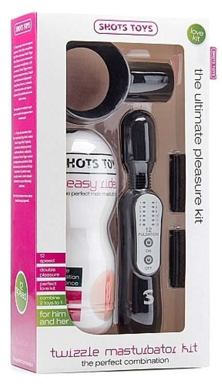 SHOTS Twizzle Masturbator Kit - - Masturbators and Strokers