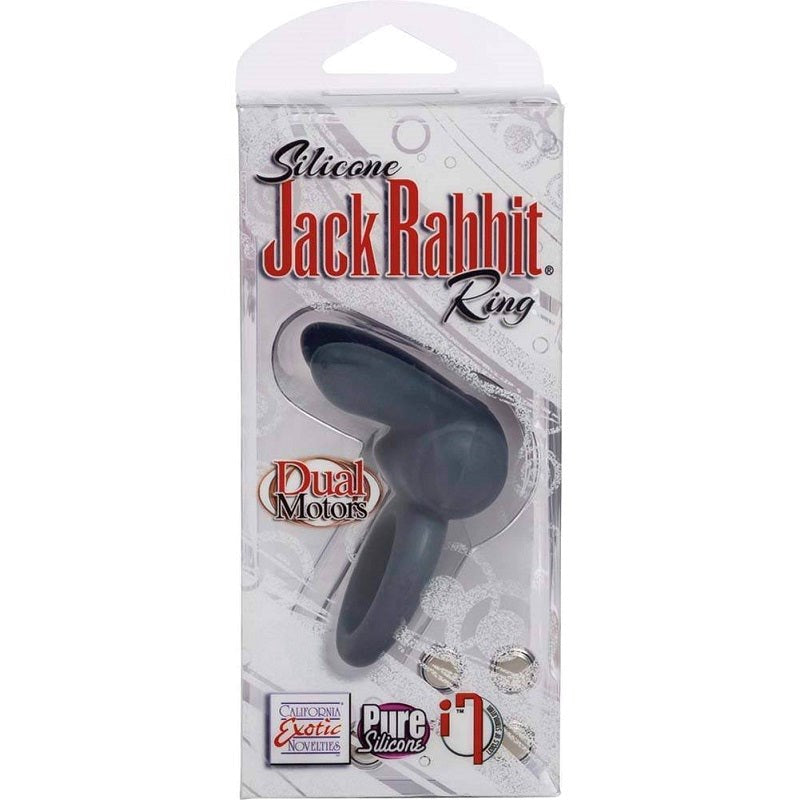 CalExotics Silicone Jack Rabbit Vibrating Cock Rings - - Vibrating Cock Rings