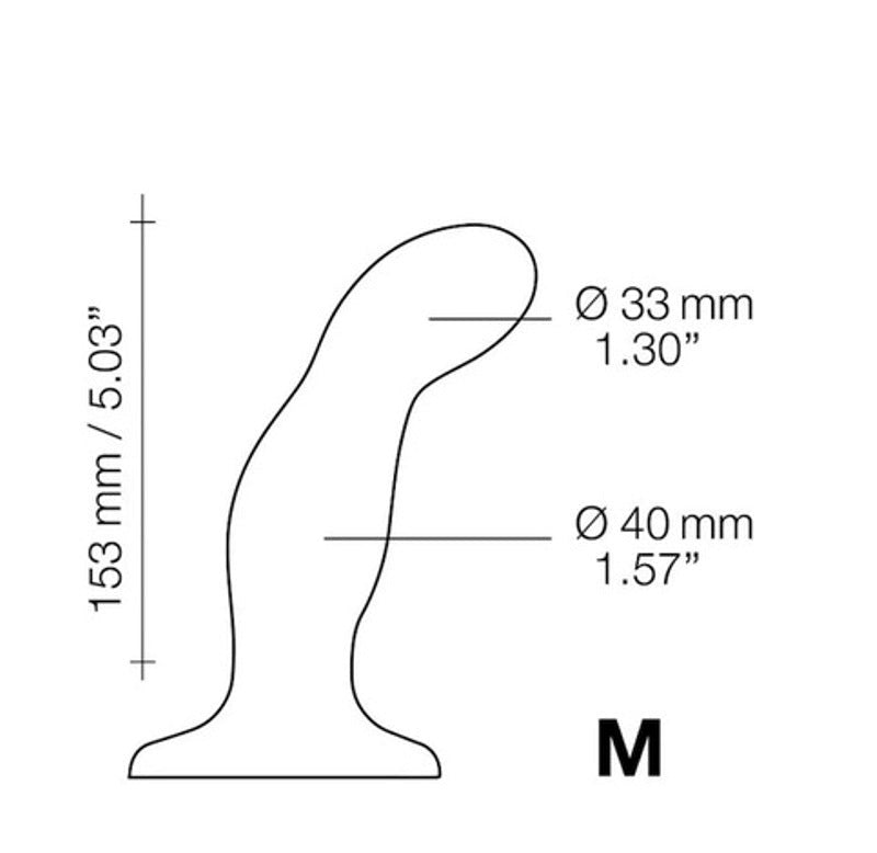 STRAP ON ME Dildo Plug Snaky - M For Bigger Erections - - Anal Dildos