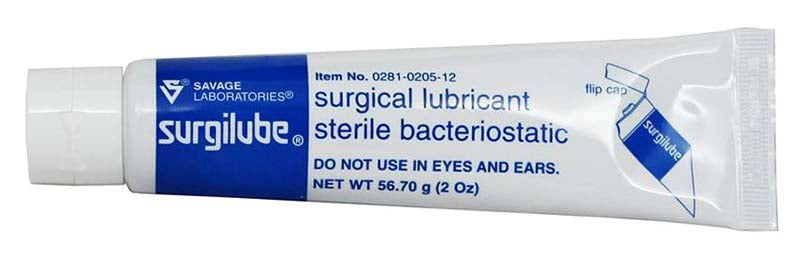 Surgilube Sterile Lubricant Safe And Secure - - Water Based Lubes