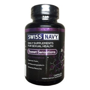 Swiss Navy Sweet Sensation Better Sex Capsules - - Delay and Excite Sprays