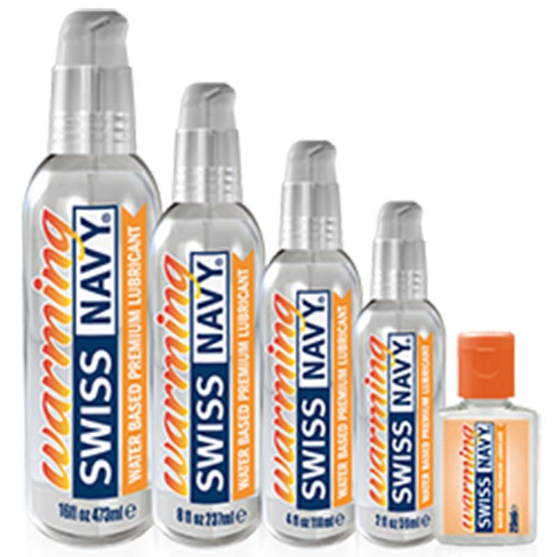 Swiss Navy Warming Lubricant Build Better Boners - - Water Based Lubes