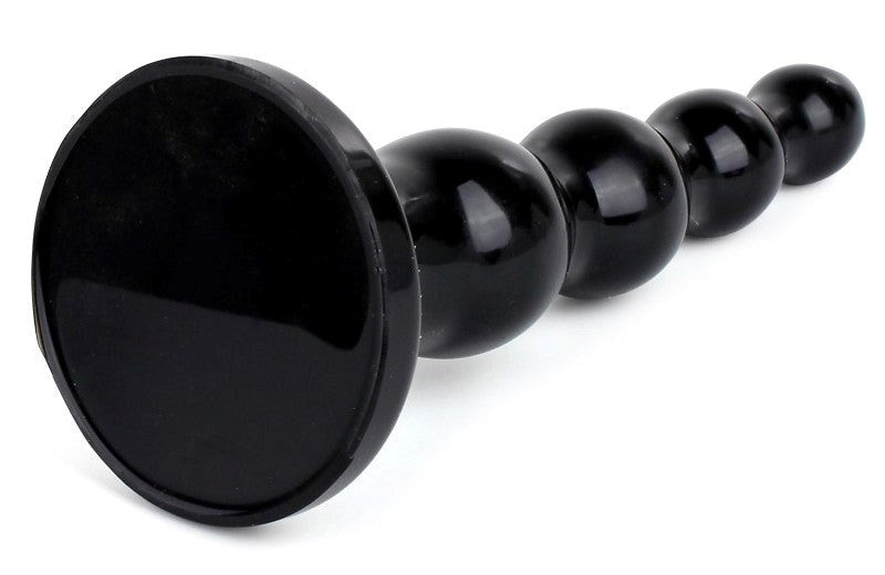 Tantus Ripple Large Black Reliable CRing Gear - - Butt Plugs