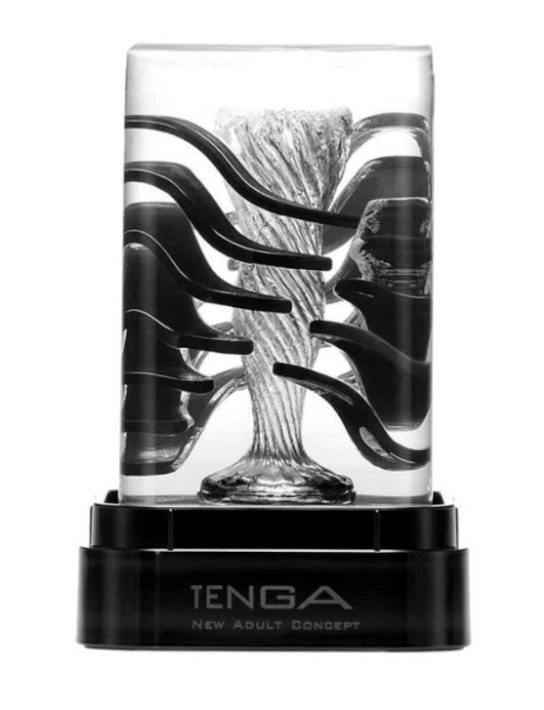 Tenga Crysta Leaf Performance Cock Ring - - Masturbators and Strokers