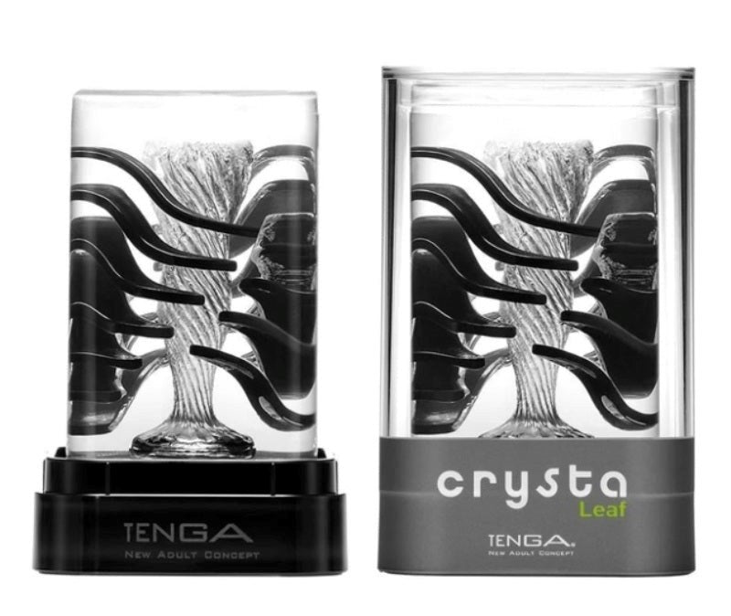 Tenga Crysta Leaf Performance Cock Ring - - Masturbators and Strokers