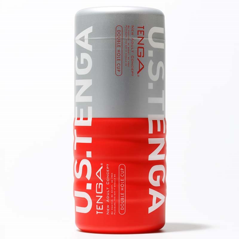 Tenga Double Hole Cup Ultra Size Male Masturbator - - Masturbators and Strokers