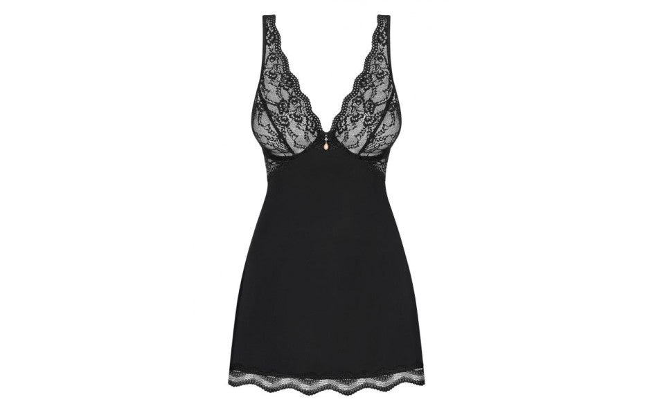 Obsessive Sexy Exposed Back Luvae Babydoll - - BabyDolls And Chemises