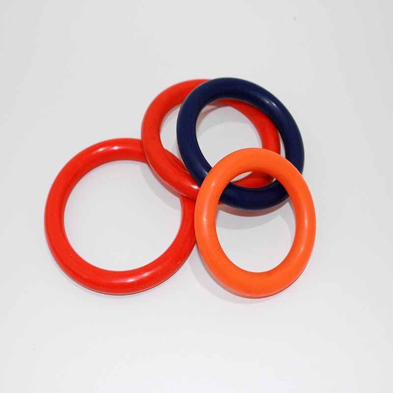 Thick Rubber Cock Rings 70mm CRings That Last - Orange - Cock Rings