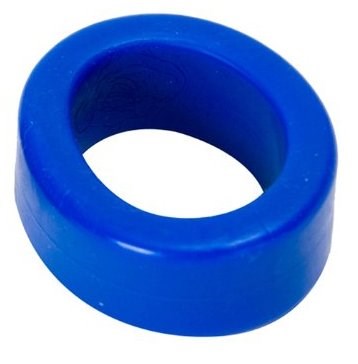 TitanMen Tools Cock Ring Blue Alway Safe For You - - Stretchy Cock Rings