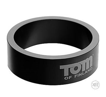 Tom of Finland Aluminium Cock Ring Get Erection Rings - - Cock Rings