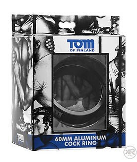 Tom of Finland Aluminium Cock Ring Get Erection Rings - - Cock Rings