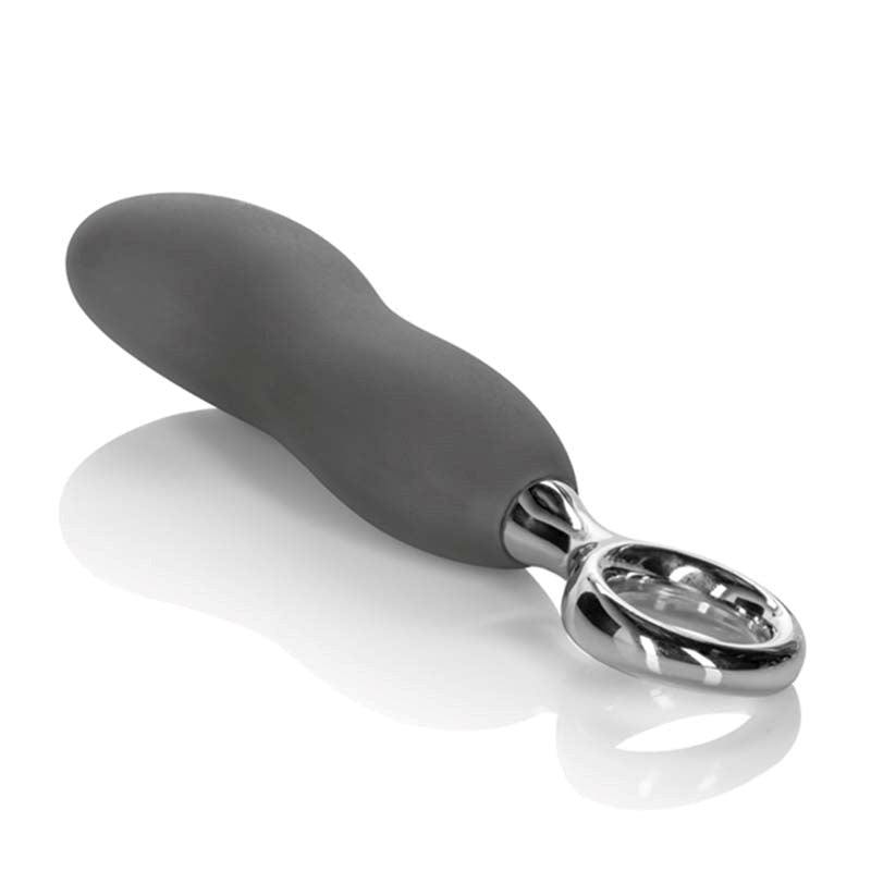 CalExotics Up! Curve It Up Silicone Prostate Toys Grey - - Anal Dildos