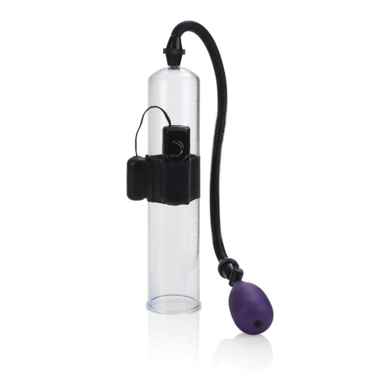 CalExotics Vibrating Big Mans Male Penis Pump - - Pumps, Extenders and Sleeves