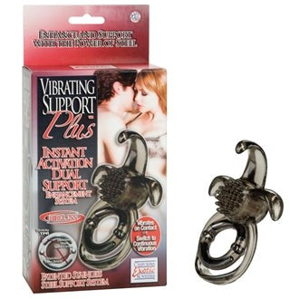 CalExotics Instant Activation Dual Support System Cock Ring - - Cock Rings