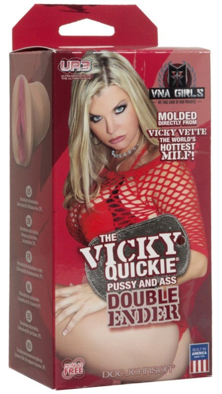 Vicky Vette Quickie Double Ender Male Masturbator - - Masturbators and Strokers