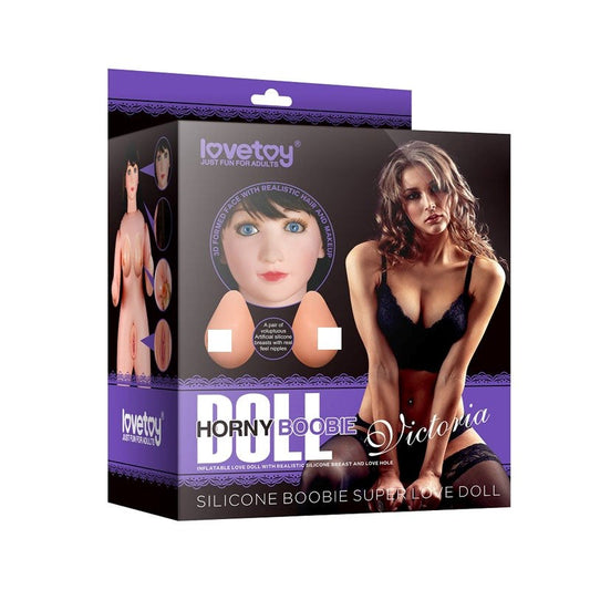 Victoria Horny Brunette Boobie Doll Your New Favourite - - Love Dolls