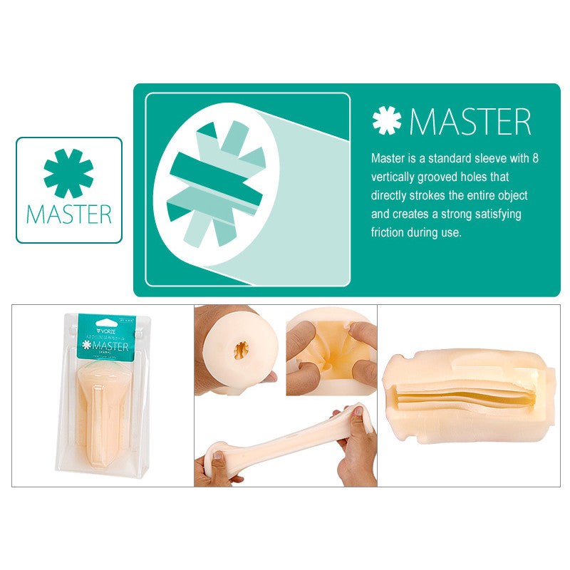 Vorze A10 Cyclone SA Sleeve Master For Bigger Erections - - Masturbators and Strokers