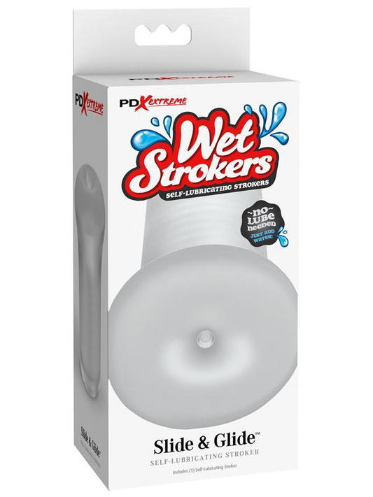 Wet Strokers Slide & Glide All Fit Cock Rings - - Masturbators and Strokers