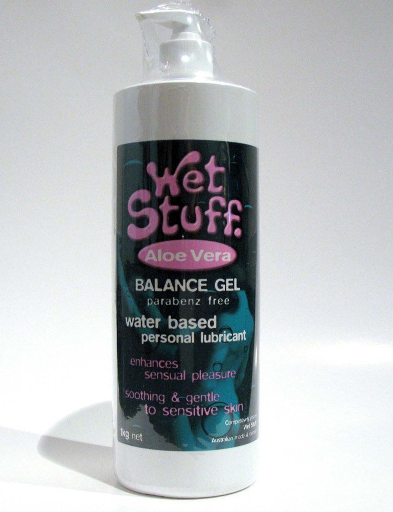Wet Stuff Aloe Vera Lubricant Easy Fit Gear - - Water Based Lubes
