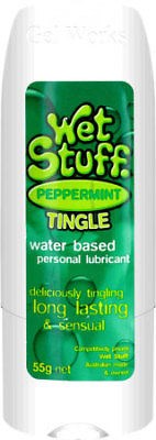 Wet Stuff Peppermint Lubricant Built To Perform - - Water Based Lubes