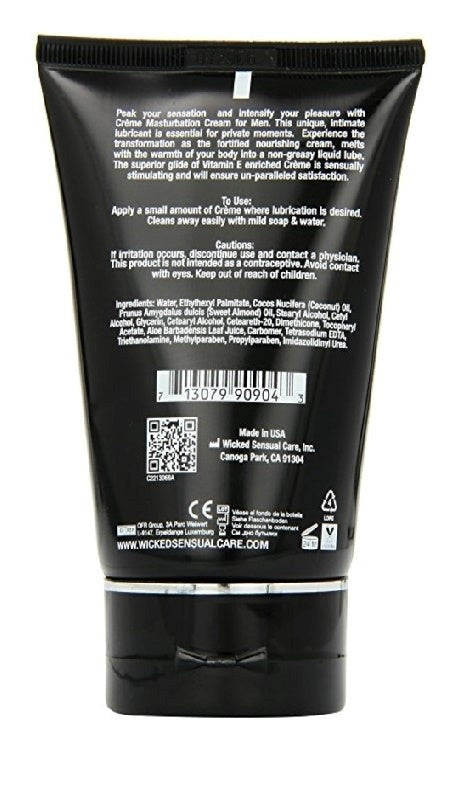 Wicked Creme To Liquid Masturbator Lube For Harder Play - - Silicone Based Lubes