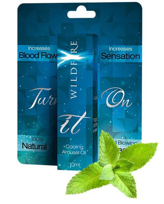 Wildfire Turn It On Arousal Oil Quick Ship Cock Ring - - Delay and Excite Sprays