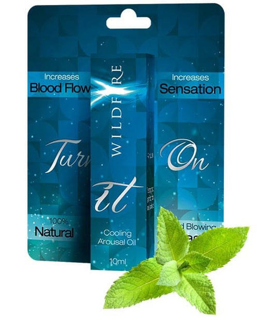 Wildfire Turn It On Arousal Oil Quick Ship Cock Ring - - Delay and Excite Sprays