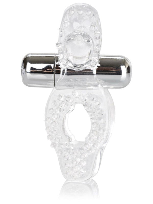 CalExotics Wireless Passion Enhancer Vibrating Cock Ring - - Vibrating Cock Rings