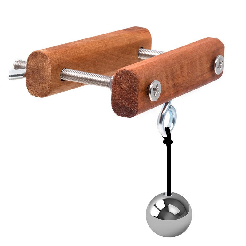 Wooden CBT Scrotum Crusher - - Cuffs And Restraints