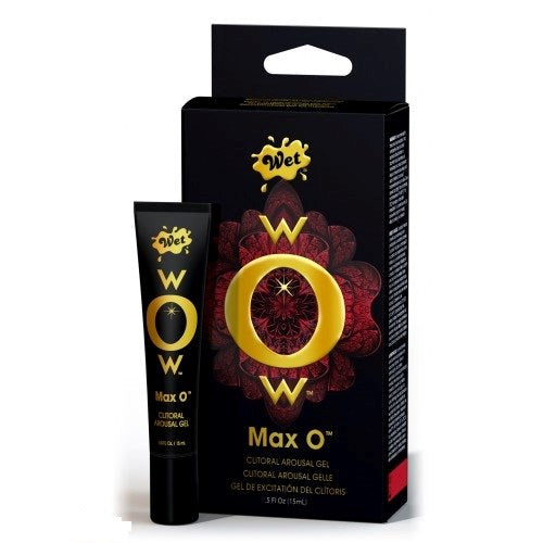 wOw Clitoral Stimulant Max Water Based Gel - - Delay and Excite Sprays