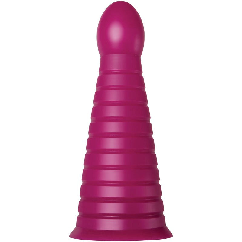 Zero Tolerance Everest Giant Butt Plug Burgundy - - Butt Plugs